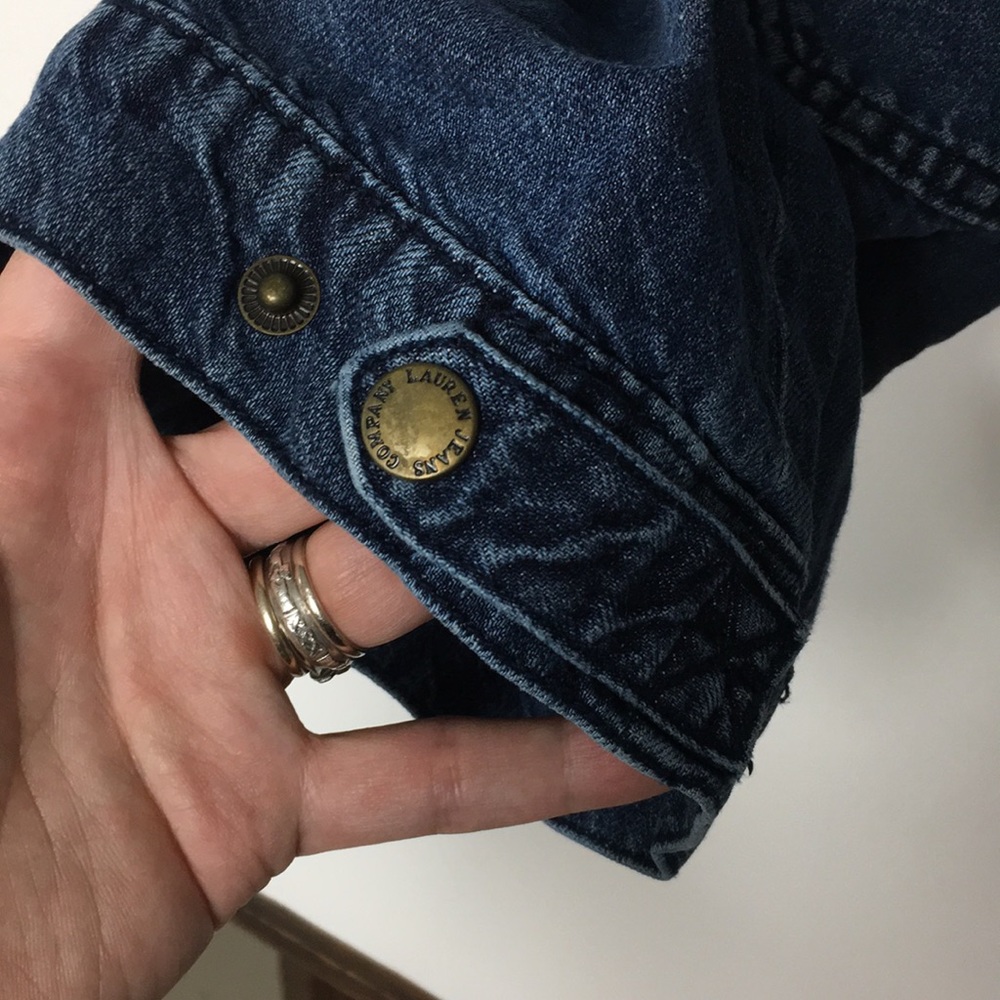 Ralph Lauren Crop Cargo Jeans w/Pockets GALORE! - Picture 4 of 13